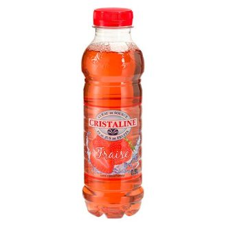 Cristaline fraise bouteille 50 cl